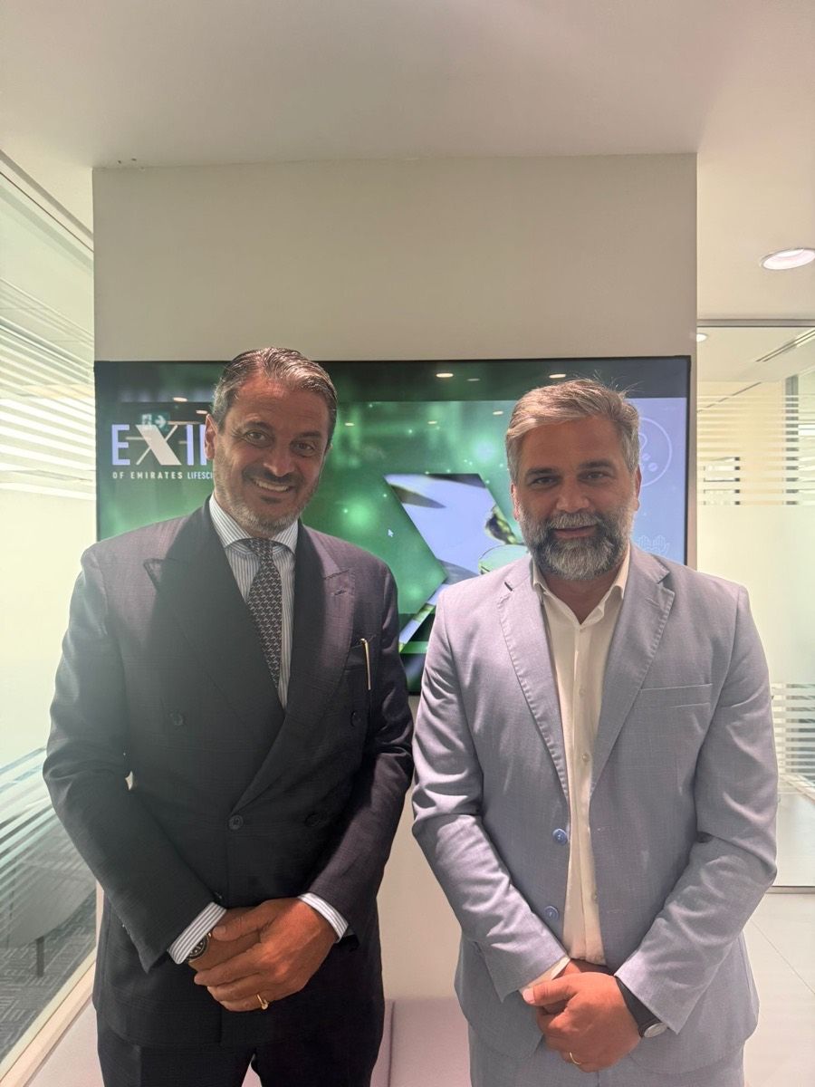 Meeting at the eXinvest of Emirates representative office, Convention Tower, Dubai Mainland
