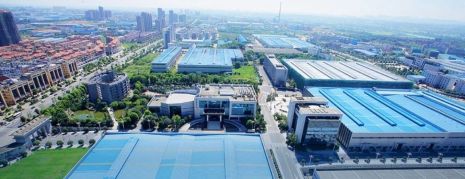 Aerial view of Truking Park, Truking Technology industrial site