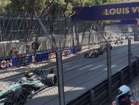 Formula 1 cars on track at the 2026 Monaco Grand Prix